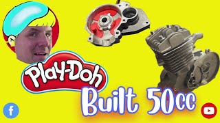 Playdoh to Power,  Molding a 50cc Motorized Bike Motor in 3 Years of Spare Time