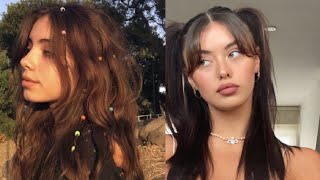 🦋AESTHETIC TRENDY HAIRSTYLES FOR STRAIGHT AND WAVY HAIR🦋