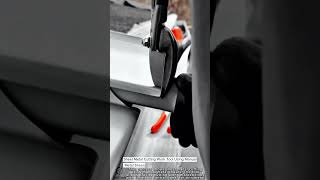 Sheet Metal Cutting Work Tool Using Manual Metal Shears #worktool