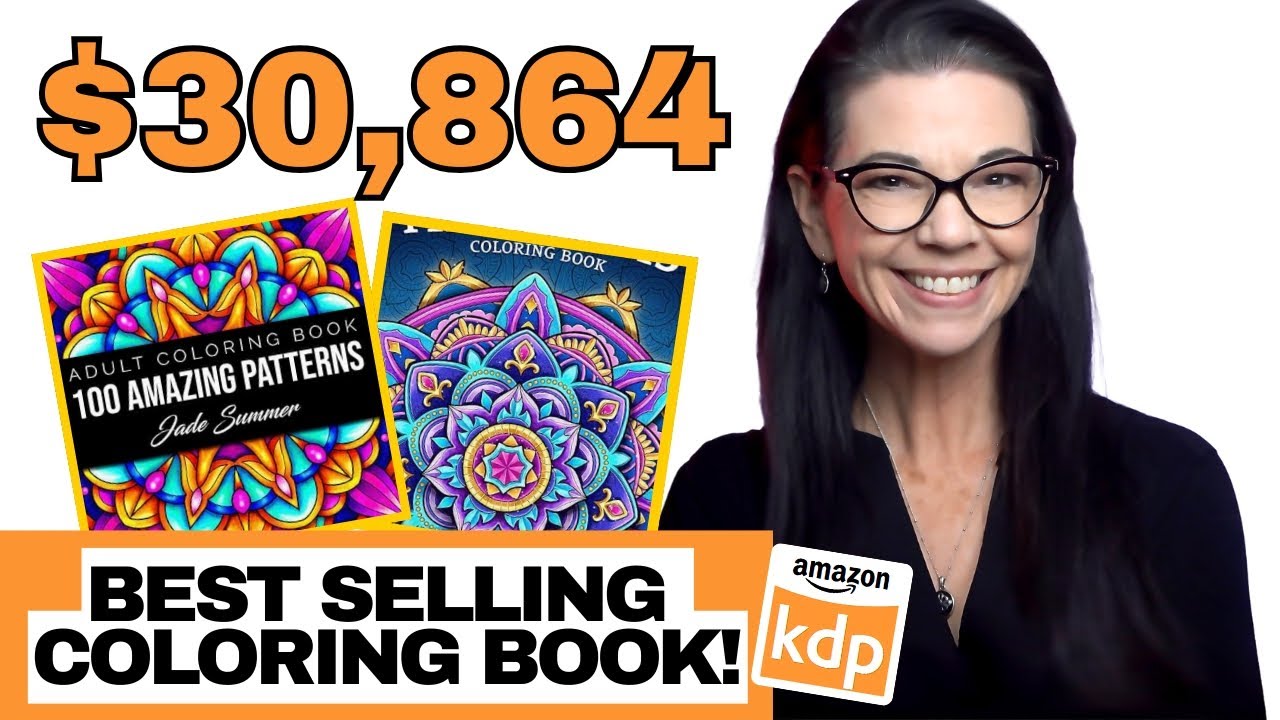 How to Make a Best Selling Adult Coloring Book for Amazon KDP - YouTube