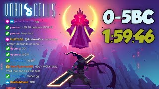 Beating all Boss Cells in UNDER 2 HOURS - Dead Cells Speedrun - 0-5BC Former World Record