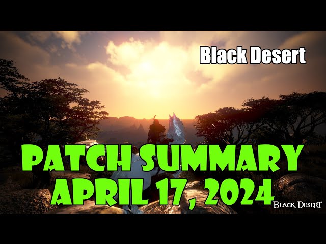 [Black Desert] New Pity System For Enhancing and Awesome Life Skill Events! | Patch Overview class=