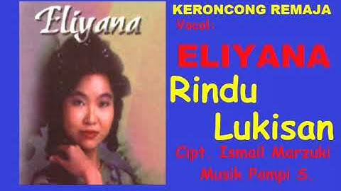 RINDU LUKISAN (LIRIK) - Keroncongan - Eliyana - Musik Pompi S.