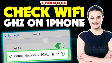 How to check wifi GHz on iphone 2025 | Check wifi GHZ ios 17