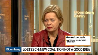 Merkel Doesn't Have a `Grand Coalition,' Lawmaker Says