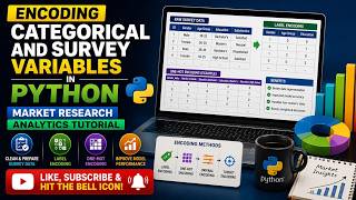 Encoding Categorical and Survey Variables in Python | Market Research Analytics Tutorial