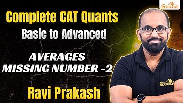 Arithmetic Advance Level Questions - 37 I CAT PREPARATION 2024 I QUANTITATIVE APTITUDE PREPARATION