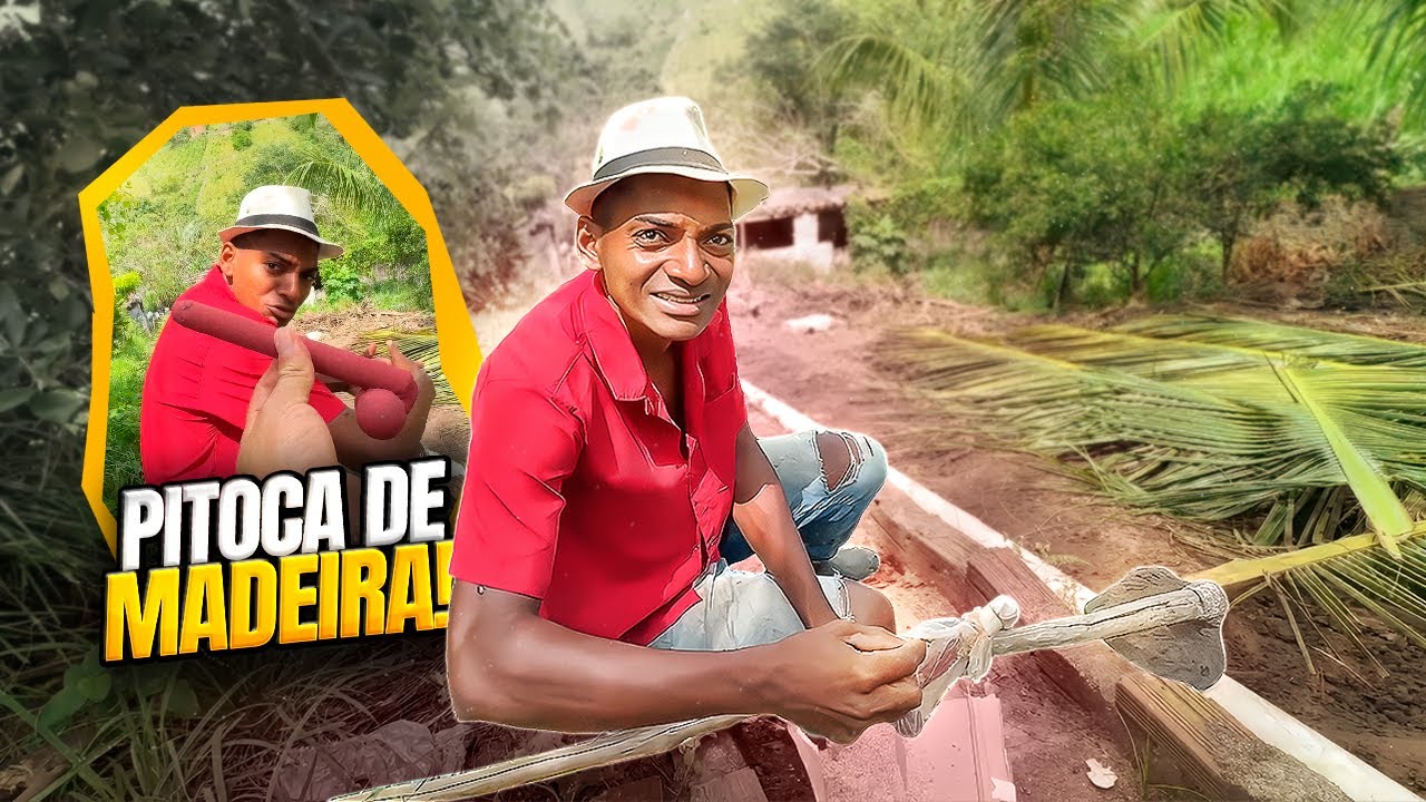 BETO TIZIU RECEBEU UMA PIT0CA DE MADEIRA DE INSCRITO 🤣 | RECEBIDOS DO BETO TIZIU