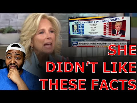 Jill Biden SNAPS After Liberal Media CONFRONTS Her On TRUMP DESTROYING Biden ACROSS ALL SWING STATES