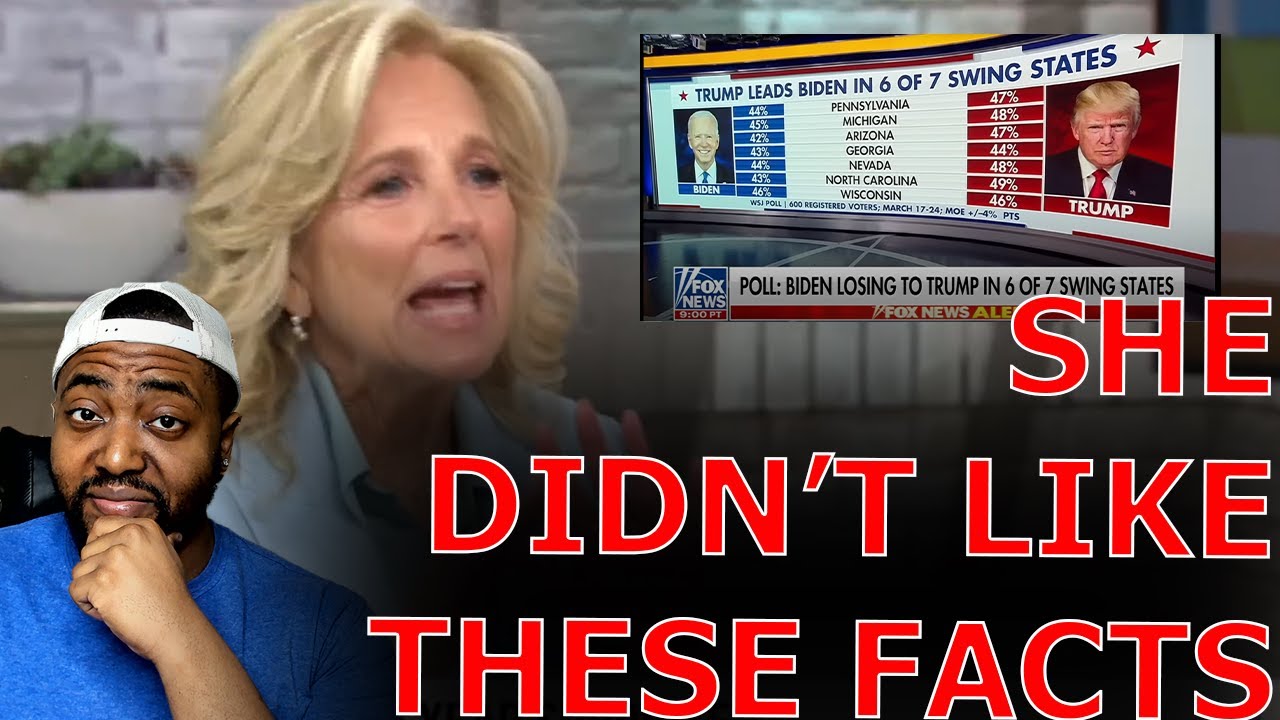 Jill Biden SNAPS After Liberal Media CONFRONTS Her On TRUMP DESTROYING Biden ACROSS ALL SWING STATES