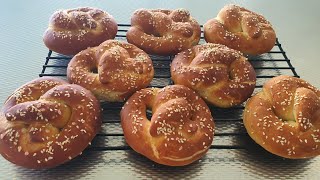 If you're bored with proofing times, just do this. You'll be surprised at how easy to make Pretzels