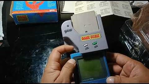 Gameboy Game Genie