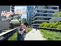 High Line NYC. Caminando por este parque Unico de Nueva York. 4K #CLAULOVE
