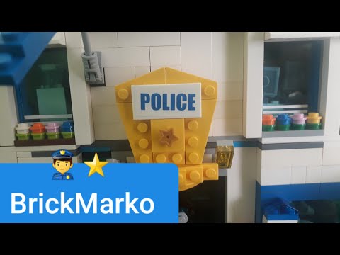 Tutorial kako napraviti lego policijsku značku (znak)