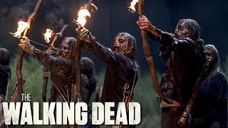 The Whisperers Attack Hilltop In The Walking Dead Season 10 Episode 11