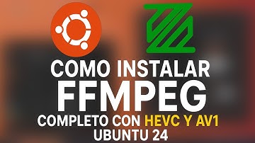 Cómo instalar FFmpeg COMPLETO con HEVC y AV1 Ubuntu - Tutorial 2025