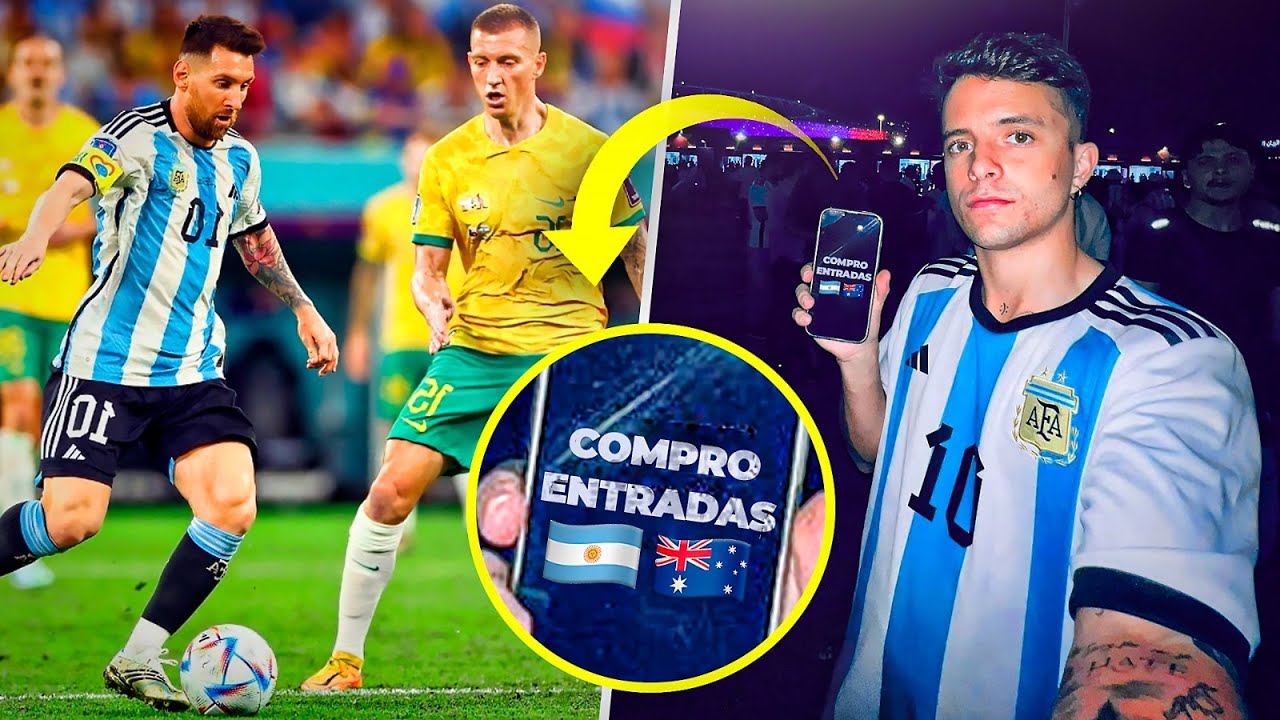 VOY A VER EL ARGENTINA - AUSTRALIA SIN ENTRADA Y PASA ESTO… *nunca más*