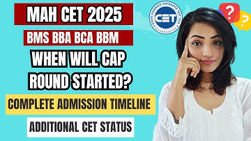 CET Update for BMS/BBA/BCA Students | Admission 2025 Timeline Explained | Additional CET impact