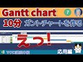 ついて来れるか?【10分のガントチャート】10分単位のGantt chartをVBAマクロだけで作成する、工期を10分単位で表示するガントチャートを作成する。初級者禁止。マクロ講座中級編(9/16)