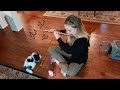 puppy reacts to the flute and violin 🐶🎻🎶| 9 week old Havanese puppy