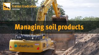 Managing soil products, National Fire Ant Eradication Program screenshot 3