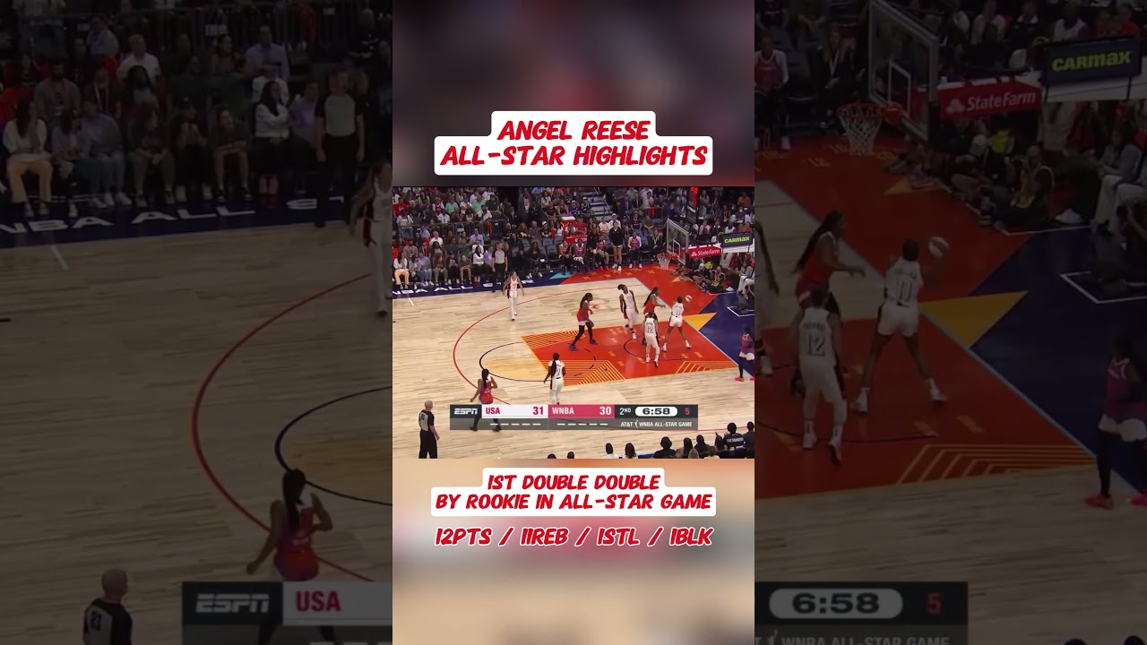 Angel Reese All-Star Game Highlights! (Full video on page) 