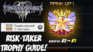 Kingdom Hearts 3 ReMind - Risk-taker Trophy GUIDE! - How to get A Rank on the Pro Codes (GOOD LUCK!)