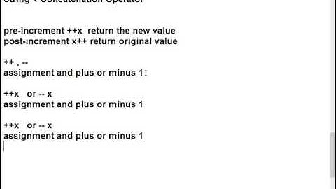 22 JavaCourse OCA 1Z0 808  Operators and Statements  Increment and Decrement OperatorsConverted