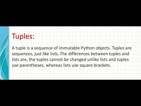 #12 Python Tutorial for Beginners |  Tuples  in Python.