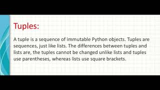 #12 Python Tutorial for Beginners |  Tuples  in Python.
