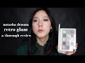 A super late review on the retro glam palette | quick tutorials of 3 looks | a pretty thorough test