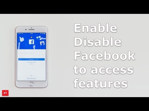 Enable or disable Facebook to access certain features in android phone (Samsung)