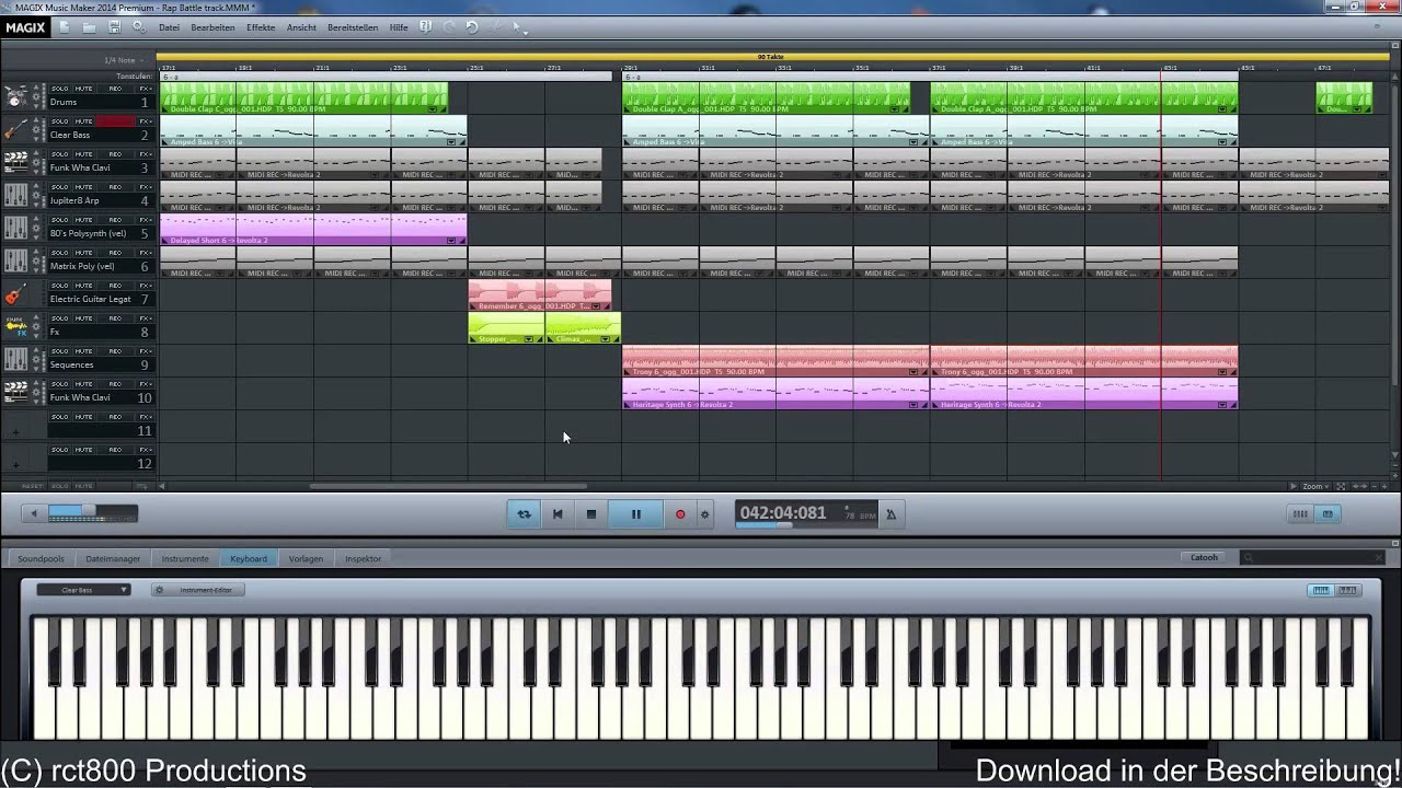 magix music maker rap