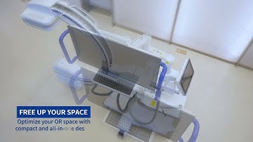 Perlove PLX118C All-in-One design FPD C-arm system——1m² small footprint，free your space