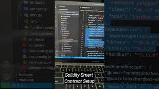 Solidity Smart Contract Setup #solidity #rust #vibecoding #nextjs #rustcontract #web3 #binance #ai