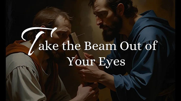 Stop Judging, Start Loving | Take the Beam Out of Your Eye | Devotional Thought | August 15