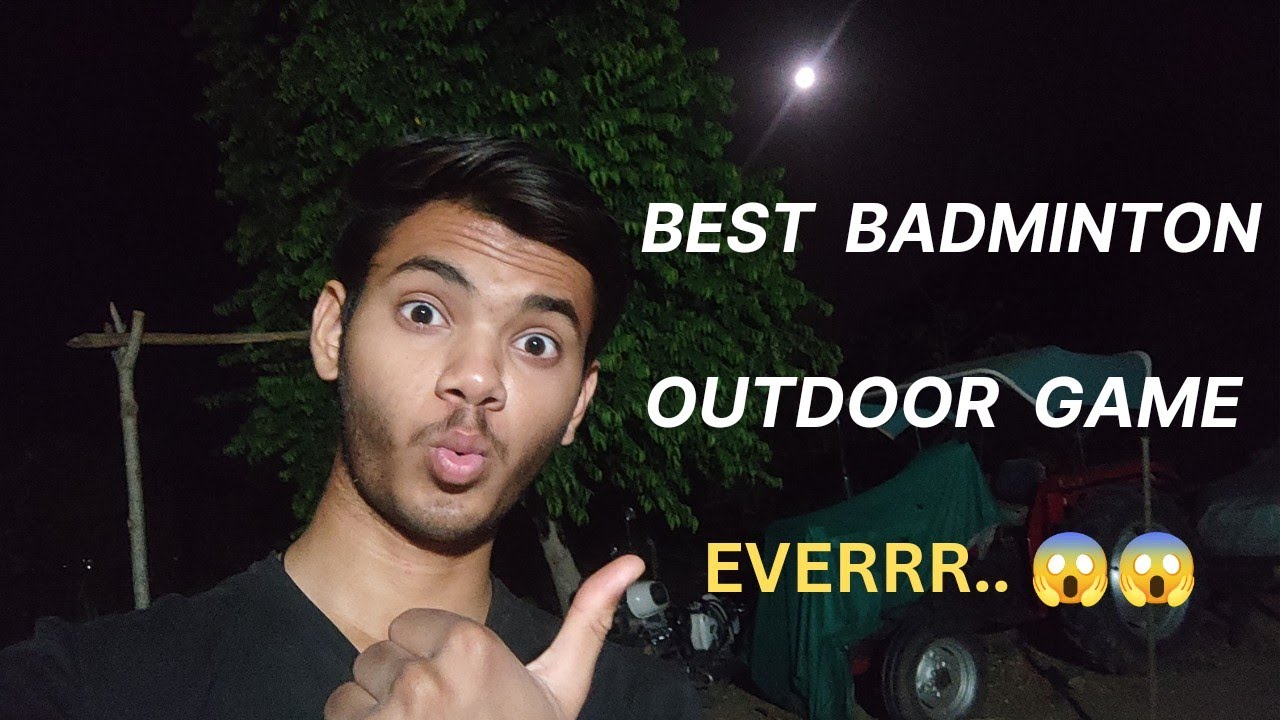 BEST BADMINTON OUTDOOR GAME EVER.!! yuvraj vlogs..!! YouTube