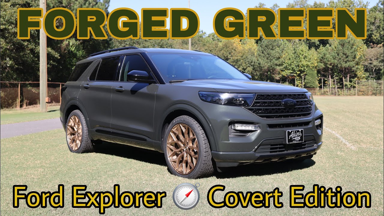 This GREEN is AMAZING on a FORD Explorer Covert Edition YouTube