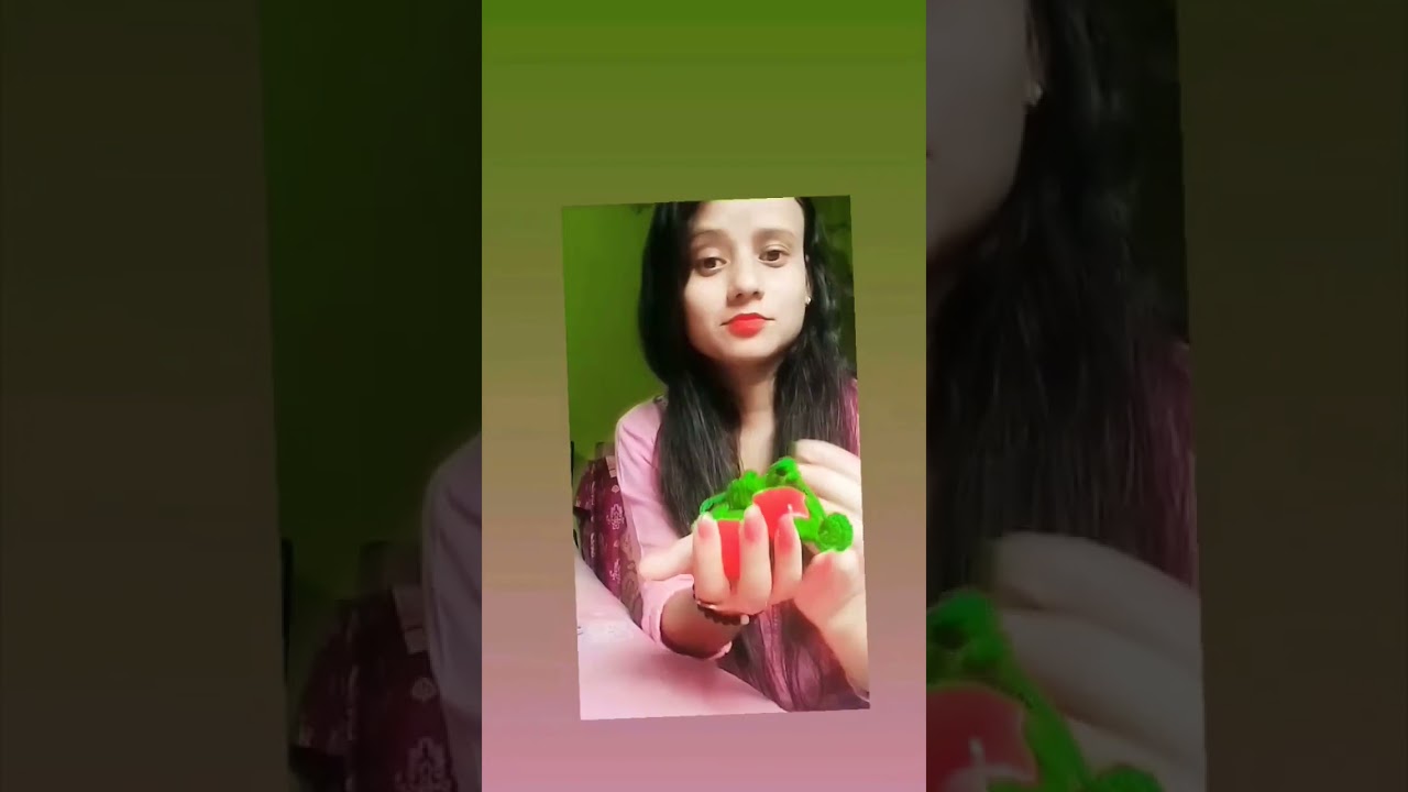 ||handmade hanging strawberry plant🍓|| Handmade craft by jyoti|| made by jyoti|| 