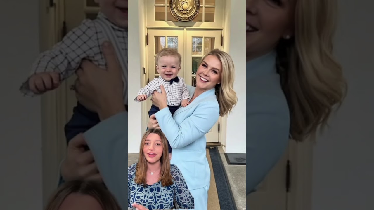 Super Mom: Picture of Karoline Leavitt feeding her son in her office goes viral