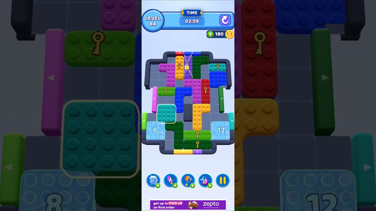 Color Block Jam Level 84 very hard