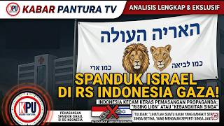 RI Kecam Israel Pasang Spanduk Propaganda di Reruntuhan RS Indonesia di Gaza |  Kabar Pantura