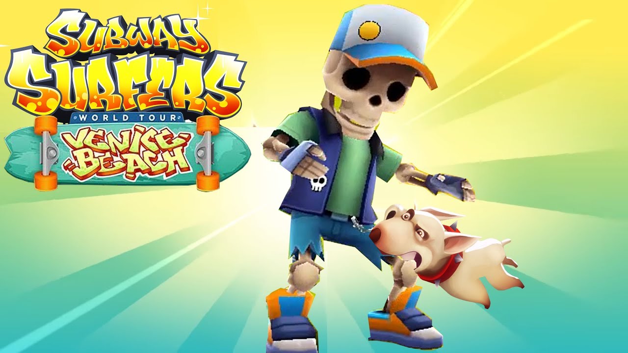 SUBWAY SURFERS VENICE BEACH 2018 Gameplay HD #6