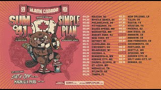 The Blame Canada Tour Feat. Sum 41 & Simple Plan