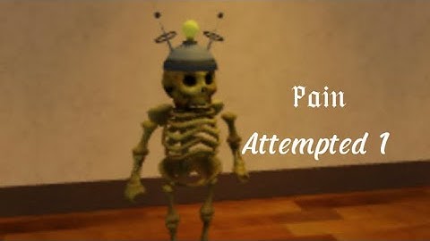 Beating the skeleton [Attempted 1] | Item Asylum