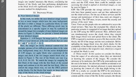 3 Image Deduplication