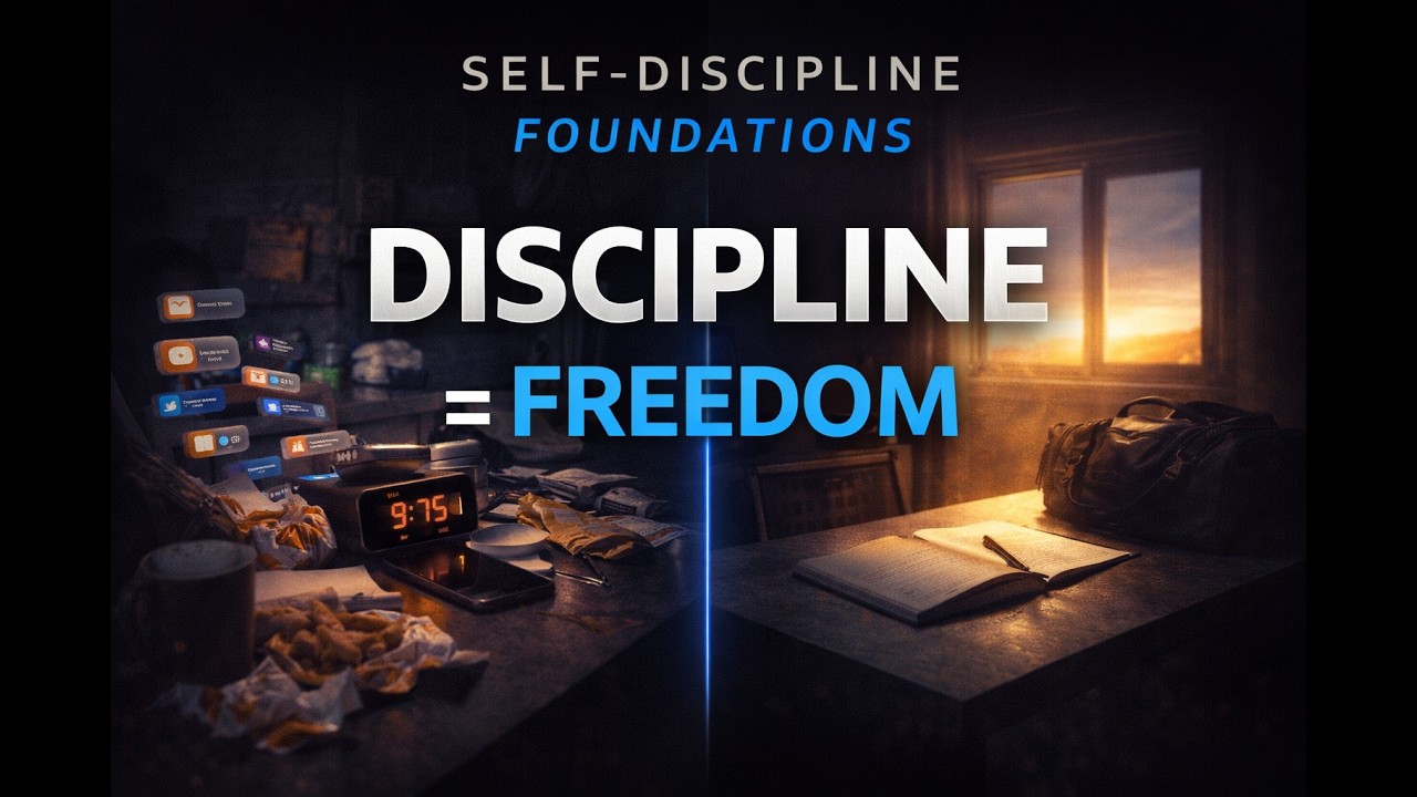 Self-Discipline Foundations (Full Audiobook) | Build Habits That Change Your Life