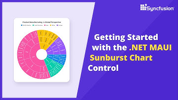 Getting Started with the .NET MAUI Sunburst Chart Control