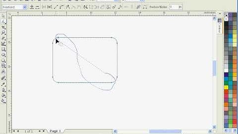 How To Learn Rectangle Tool Using Corel DRAW
