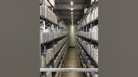 Mobile Pallet Racking Installation example